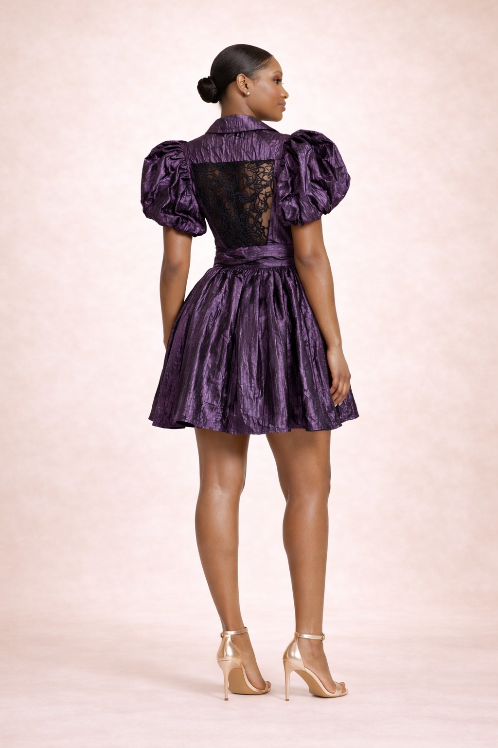 IDARA – Soft Regal Wrap Dress (Textured & Print Editions)